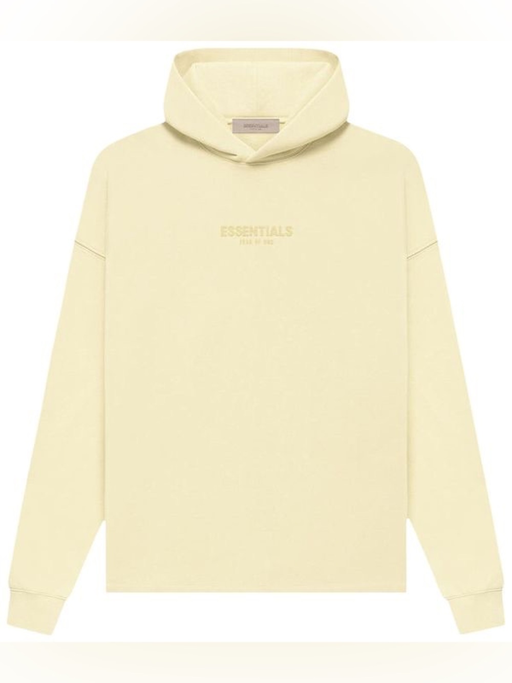 Fear of God Essentials Relaxed Hoodie 'Canary'